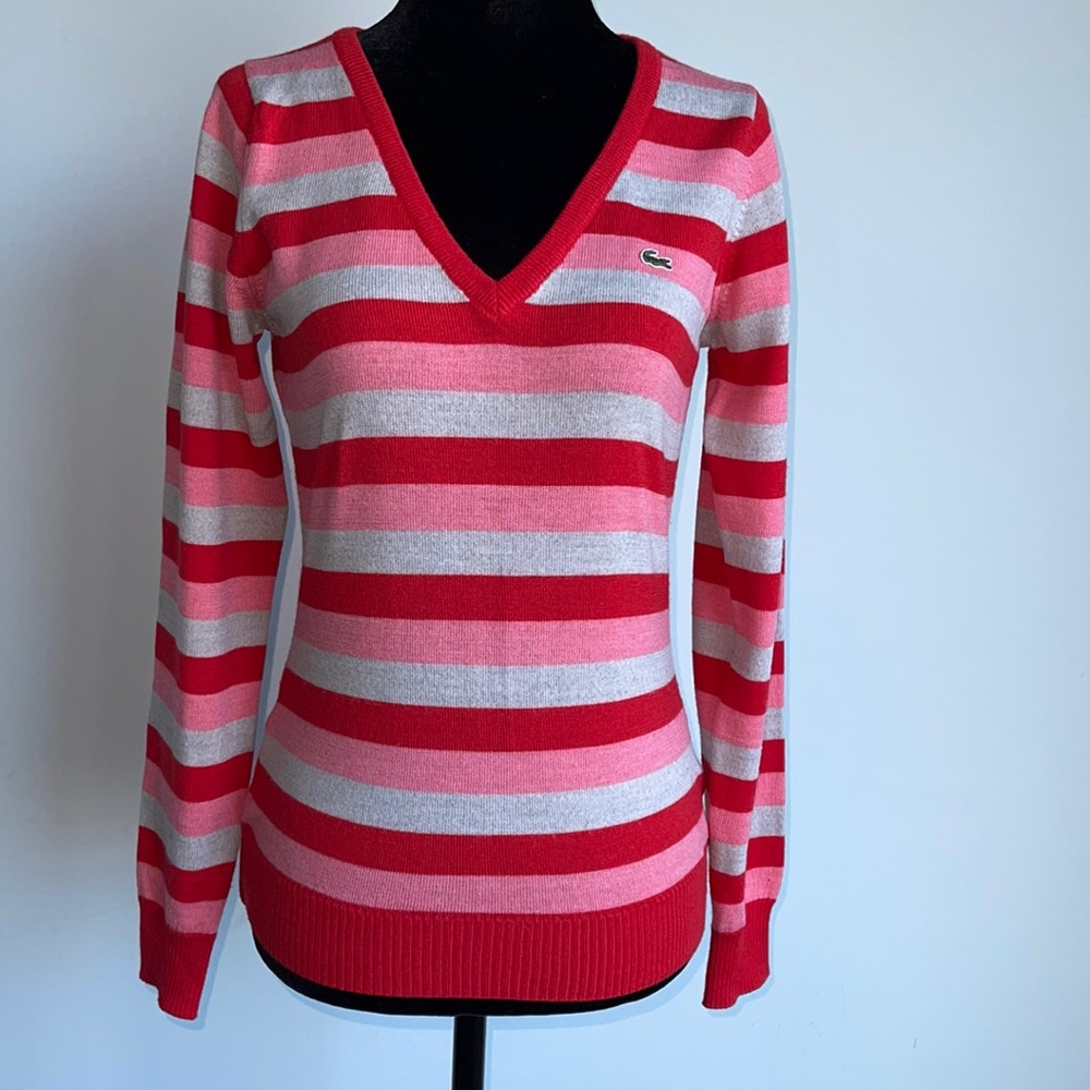 Lacoste pure laine wool sweater. Size 36